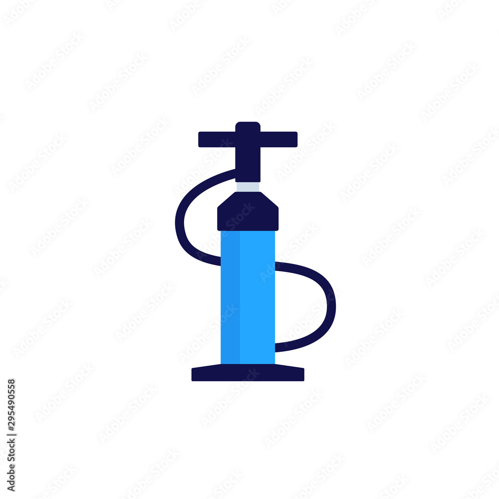 air pump icon on white air pump icon on white
