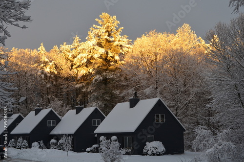 New snow block houses