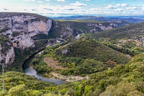 Gorges de l'Ardèche, in the south of France