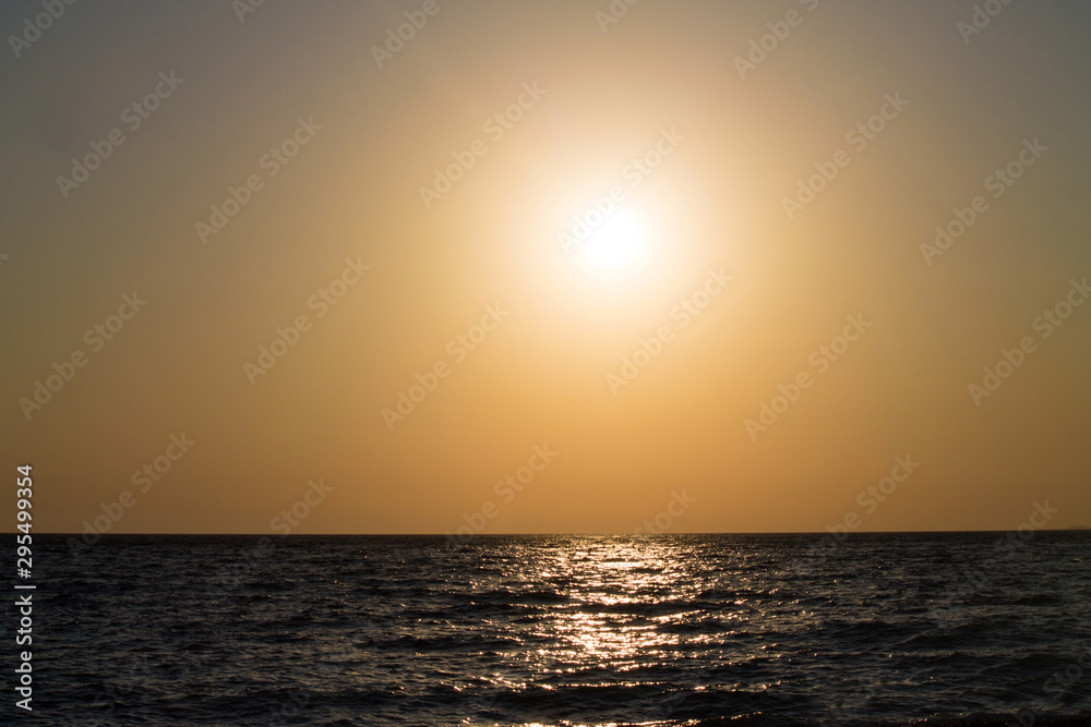 sunset over the sea romantic evening in the tropics sunset over the sea romantic evening in the tropics