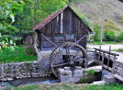 the old mill on the water photo