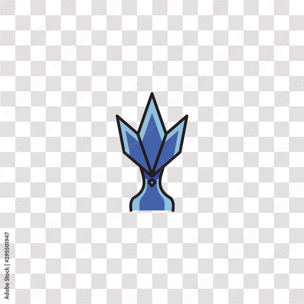 Mystic Icon Sign And Symbol Mystic Color Icon For Website Design And Mobile App Development Simple Element From Pokemon Go Collection Isolated On Black Background Stock Vector Adobe Stock
