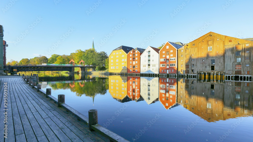 Obraz premium Fall in Trondheim
