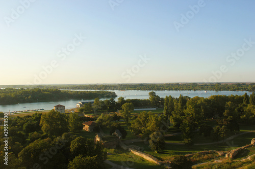 panoramic view of the river