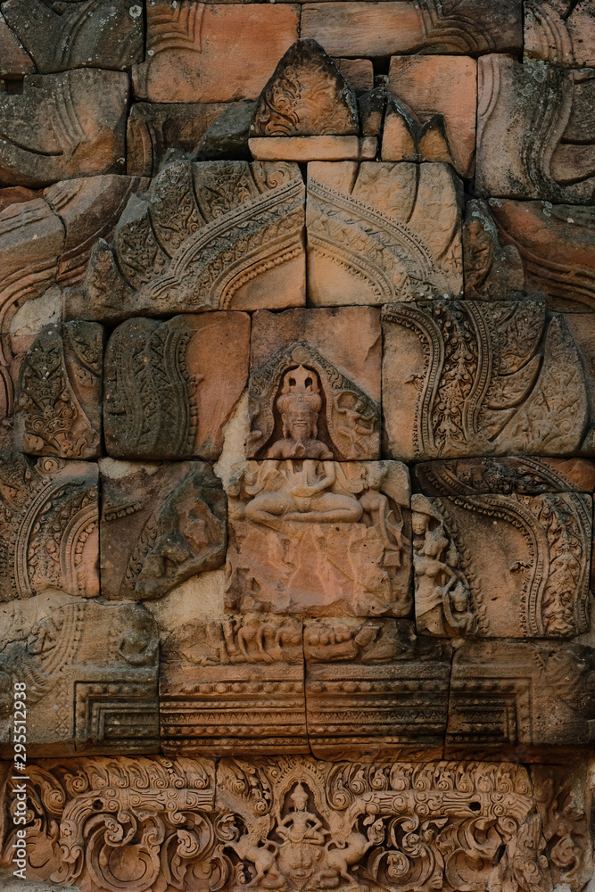 Phanon-rung in Buri-ram province Thailand about Buddhist century 15. Phanon-rung in Buri-ram province Thailand about Buddhist century 15.