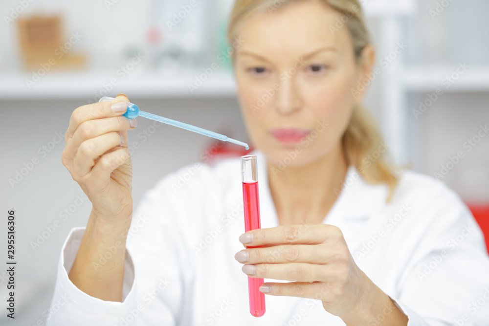 a mature woman lab worker a mature woman lab worker