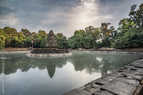 Neak Poan is part of the Angkor temples and attract only a few visitors, Siem Reap province, Cambodia
