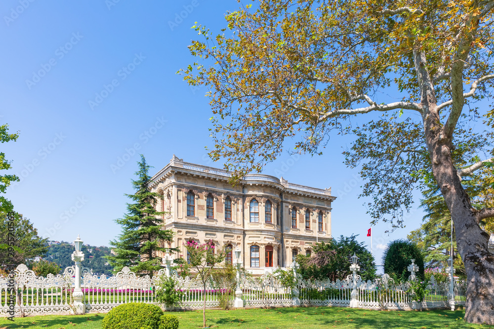 Kucuksu Palace, a summer palace in Istanbul, Turkey