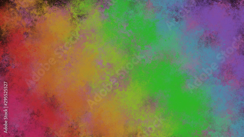grunge abstract background texture art wallpaper pattern design colorful watercolor rainbow © Ravenzcore