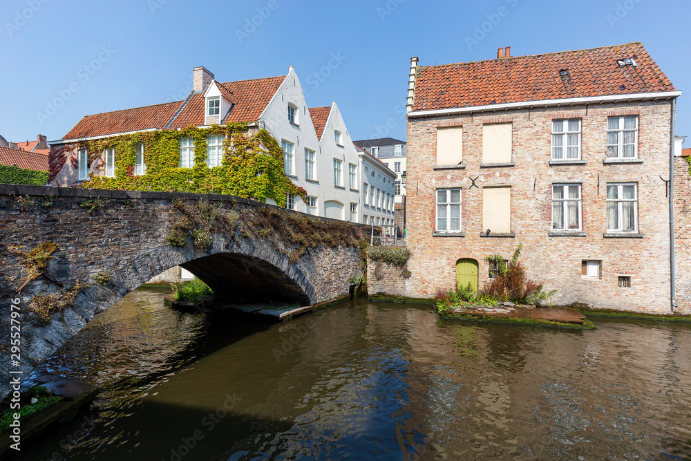 Cityscape In Bruges, Belgium