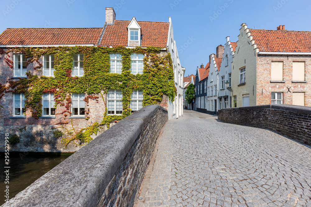 Fototapeta premium Cityscape In Bruges, Belgium