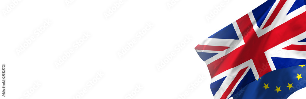 Fototapeta premium Brexit Konzept - Großbritannien verlässt die Europäische Union