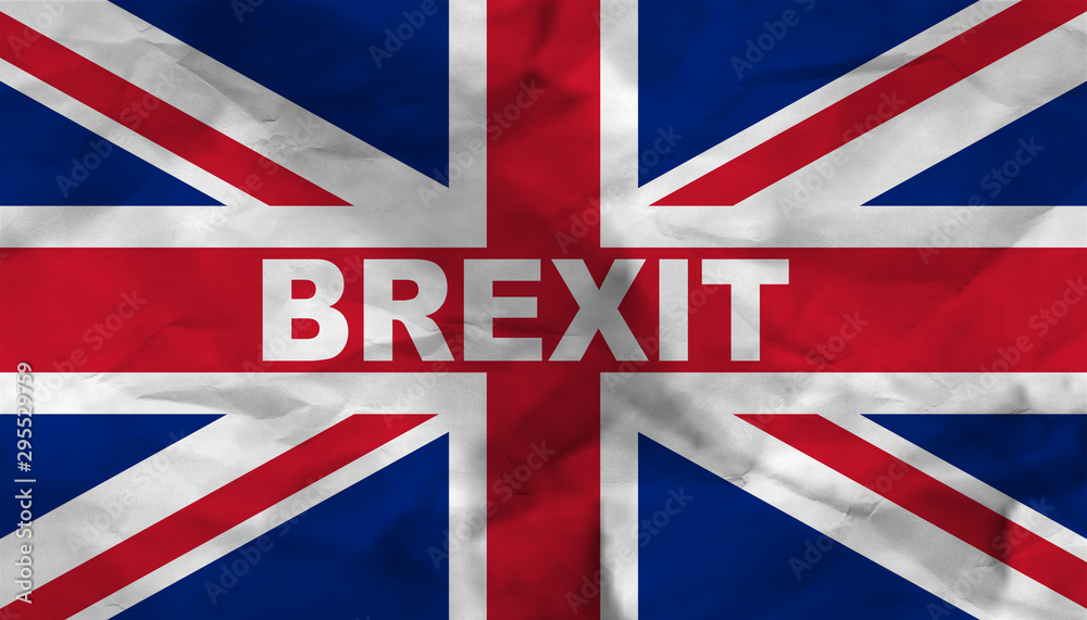 Fototapeta premium Brexit Konzept - Großbritannien verlässt die Europäische Union