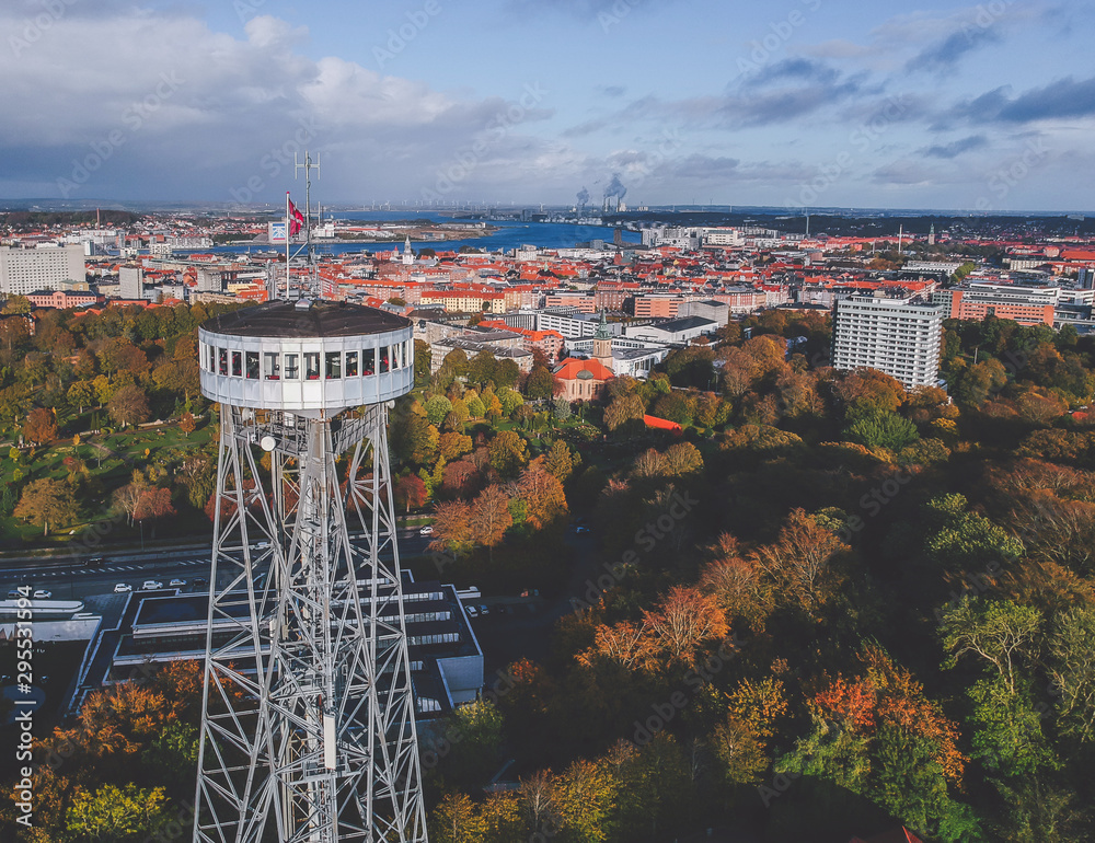 Aalbrog cityscape