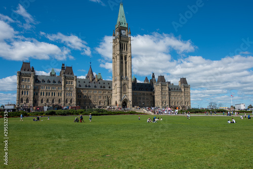 Colline du parlement d'Ottawa photo