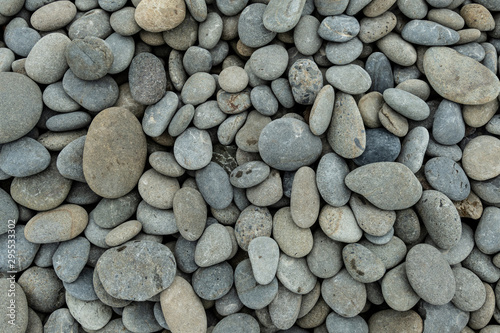 Background of Smooth Gray Rocks