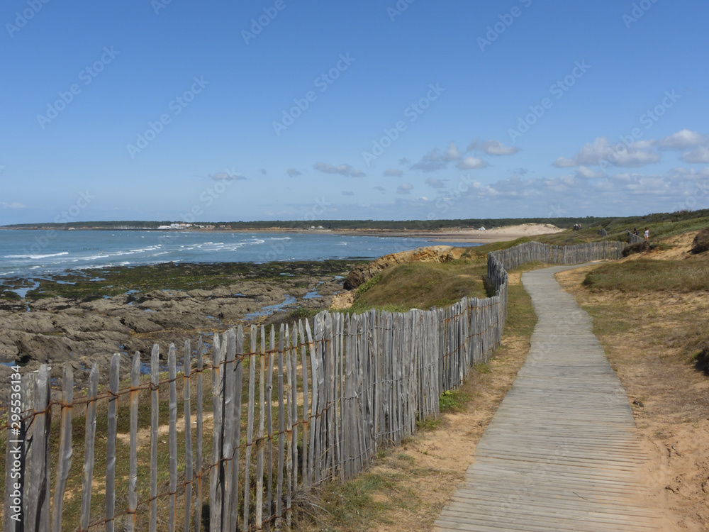 promenade côte sauvage vendée