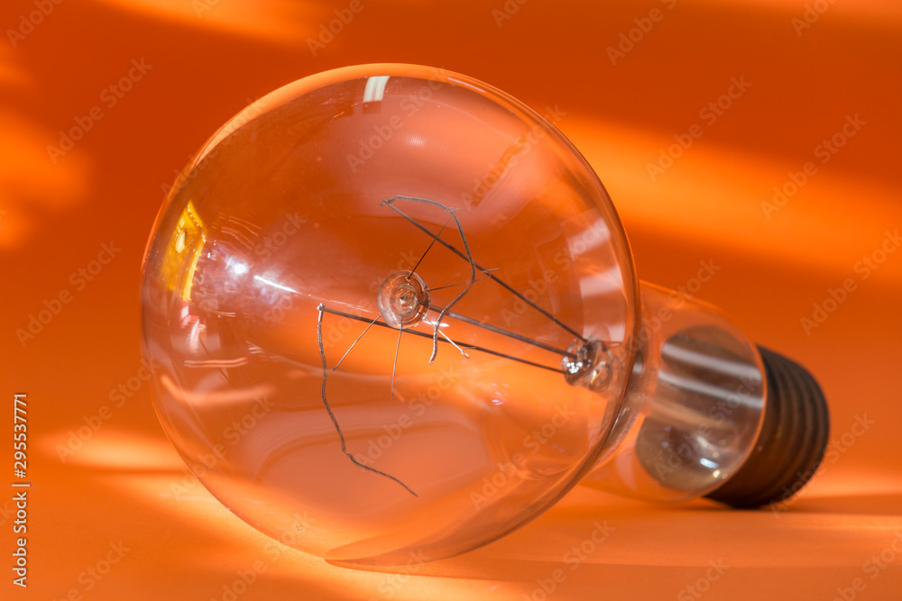 bulb with broken filament bulb with broken filament