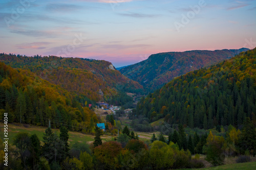 autumn in the mountains, Slovakia, valley