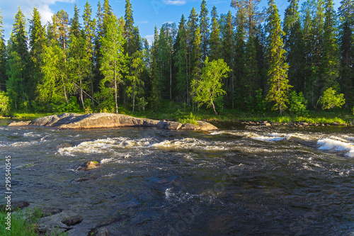 River in Karelia, Russia. © Sergey Rybin