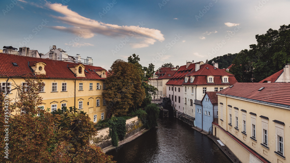 Fototapeta premium view of old town in prague