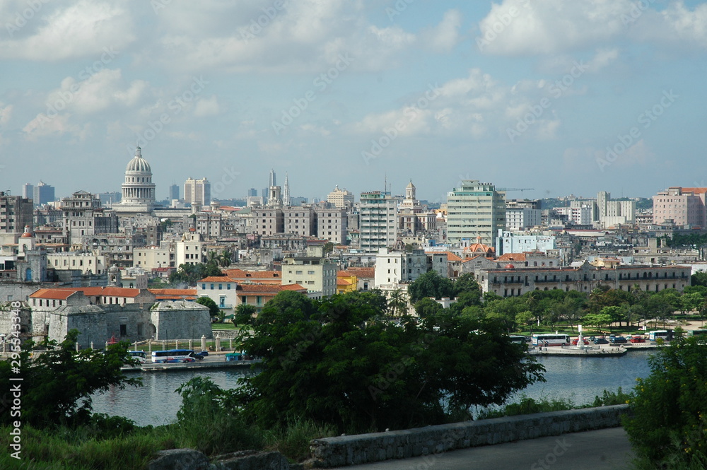 panoramic view la Havana cuba
