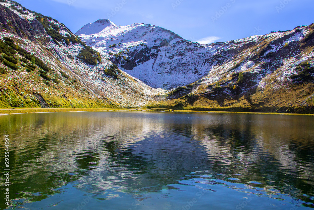 Fototapeta premium Seekarsee in Zauchensee