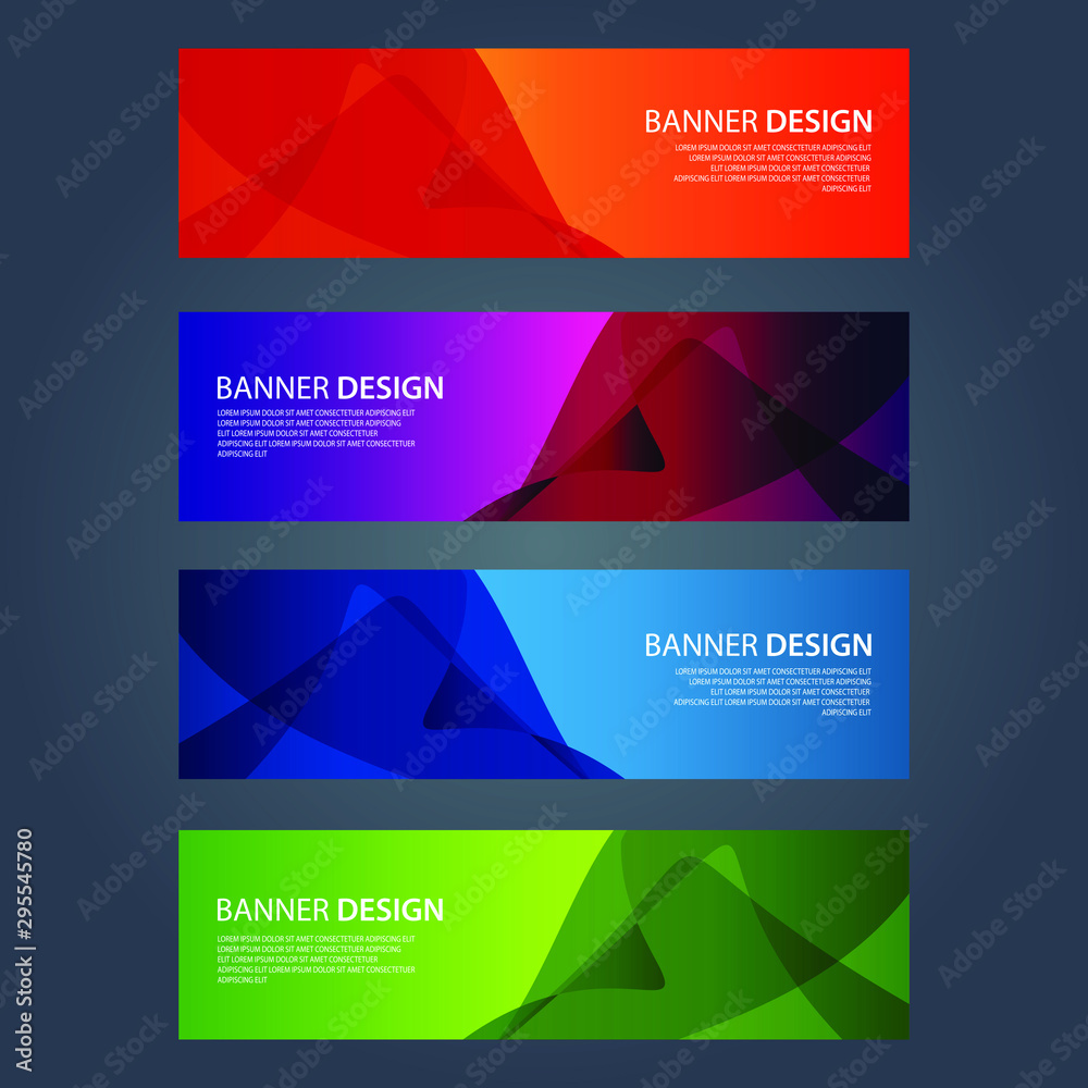 Fototapeta premium Vector Abstract design banner web templateVector Abstract design banner web templateVector Abstract design banner web templateVector Abstract design banner web template