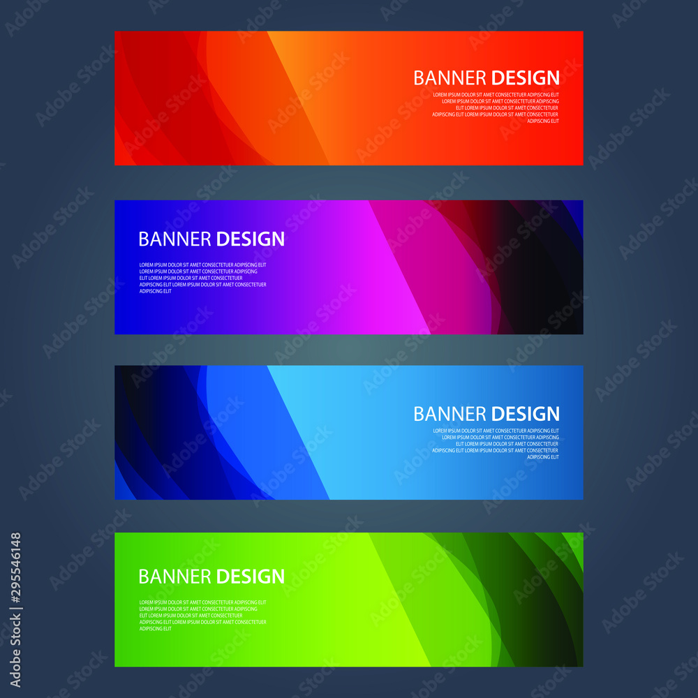 Naklejka premium Vector Abstract design banner web templateVector Abstract design banner web templateVector Abstract design banner web templateVector Abstract design banner web template