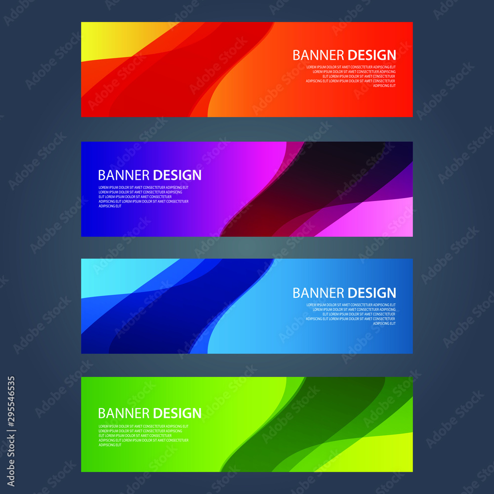 Fototapeta premium Vector Abstract design banner web templateVector Abstract design banner web templateVector Abstract design banner web templateVector Abstract design banner web template