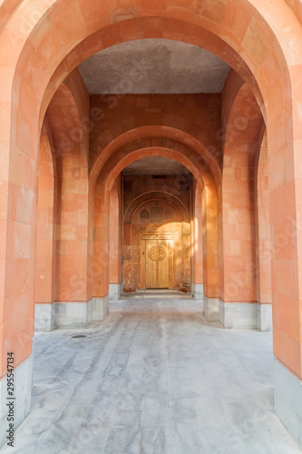 Archway of Saint Hovhannes Church in Yerevan, Armenia © Matyas Rehak