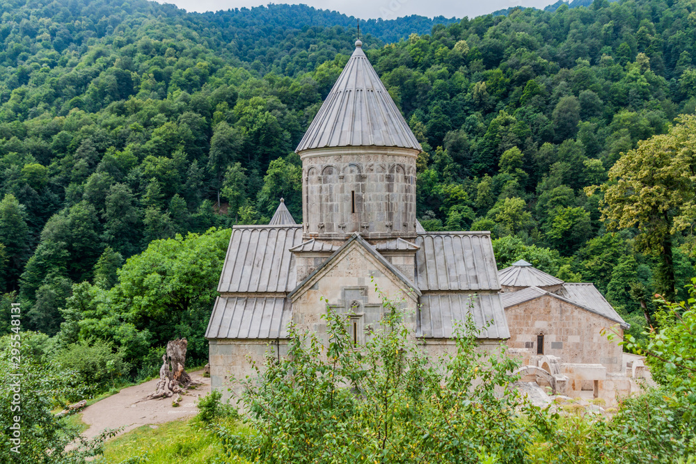 View of Haghartsin monastery in Armenia