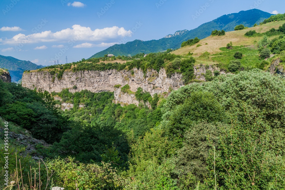 Fototapeta premium Rims of Debed canyon in Armenia