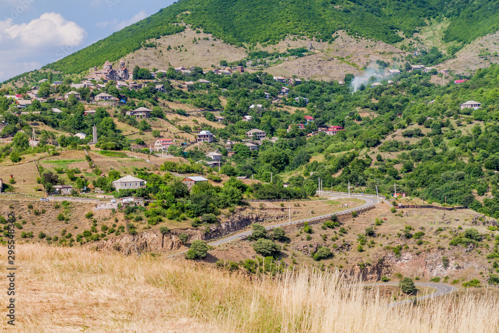 View of Haghpat village in Armenia
