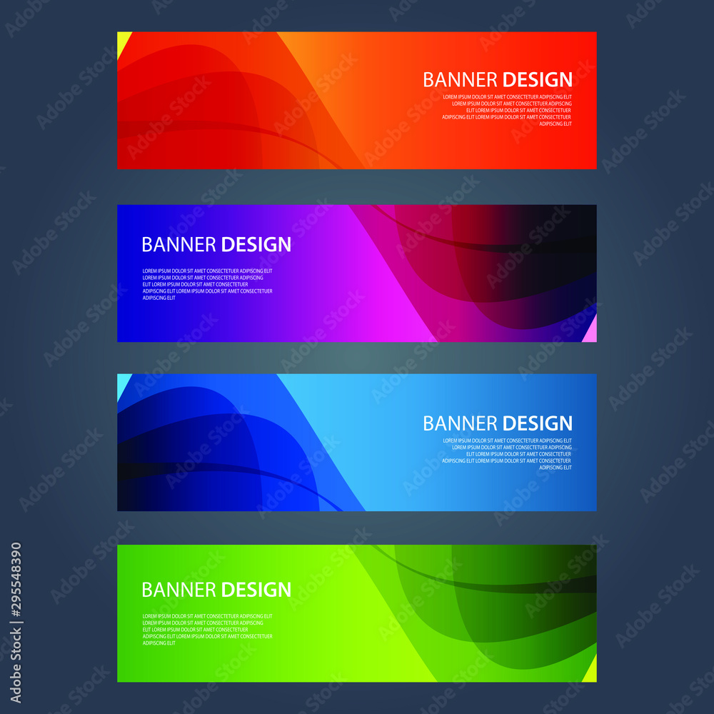Fototapeta premium Vector Abstract design banner web templateVector Abstract design banner web templateVector Abstract design banner web templateVector Abstract design banner web template