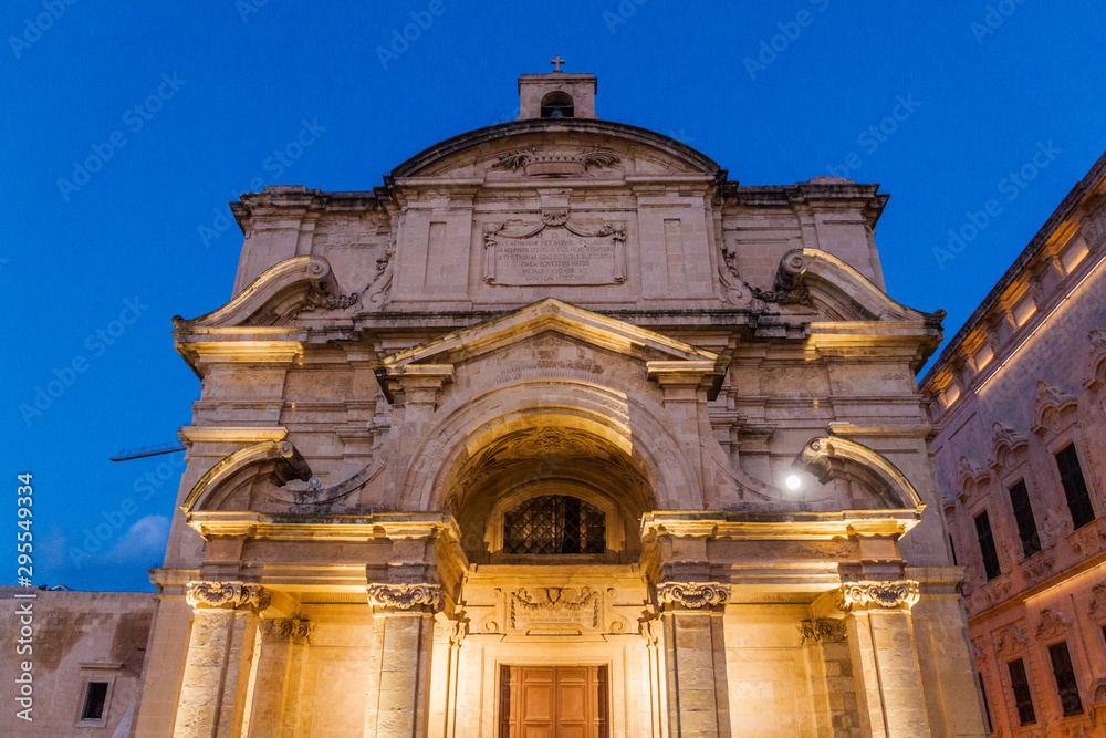 St Catherine of Italy church in Valletta, Malta