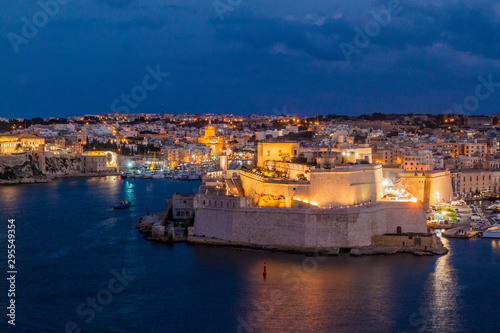 Fort St. Angelo in Birgu town, Malta