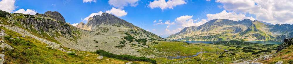 Panorama of the Tatra mountains