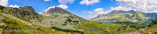 Panorama of the Tatra mountains