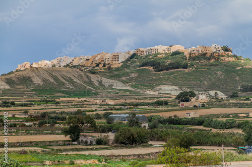 Zebbug village on the island of Gozo  Malta