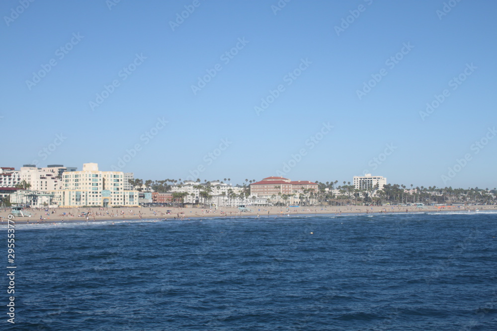 panoramic view of  beach city