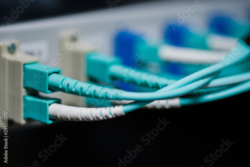 ethernet cable on white background