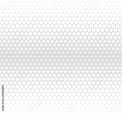 Vector Halftone abstract background. Seamless monochrome polygonal texture.