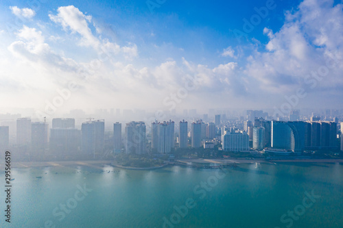 Coastal cityscape of Guangxi, China