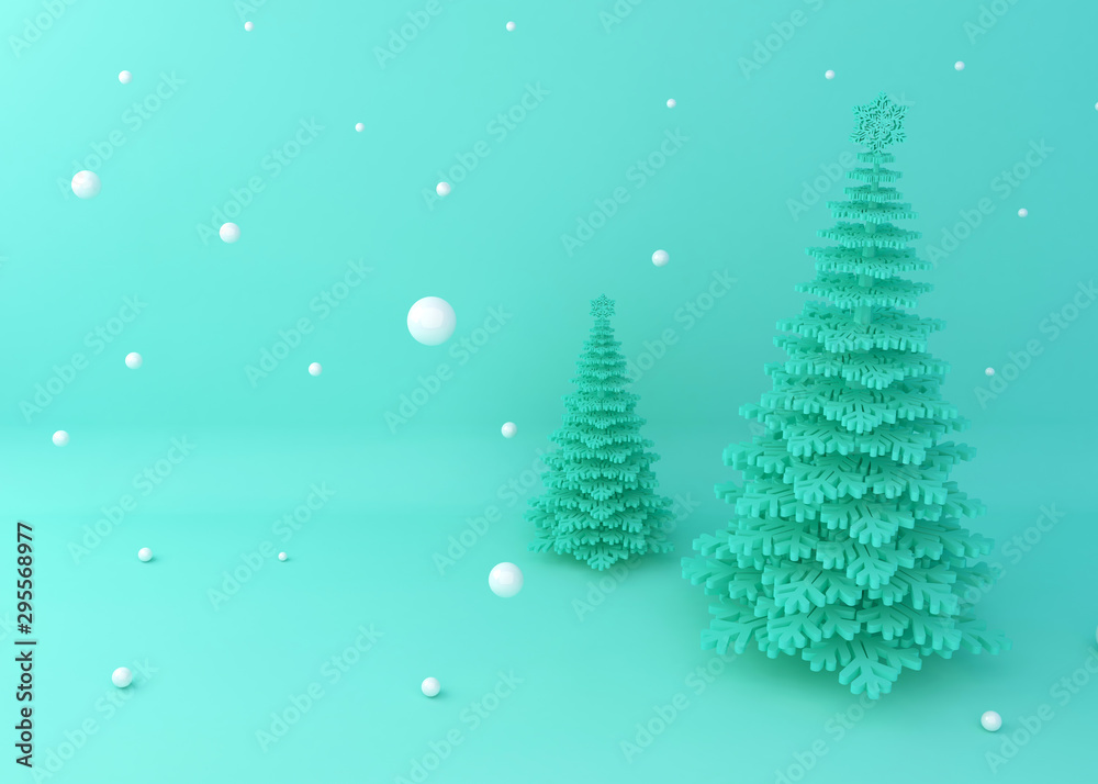 Display background for product presentation, Christmas tree