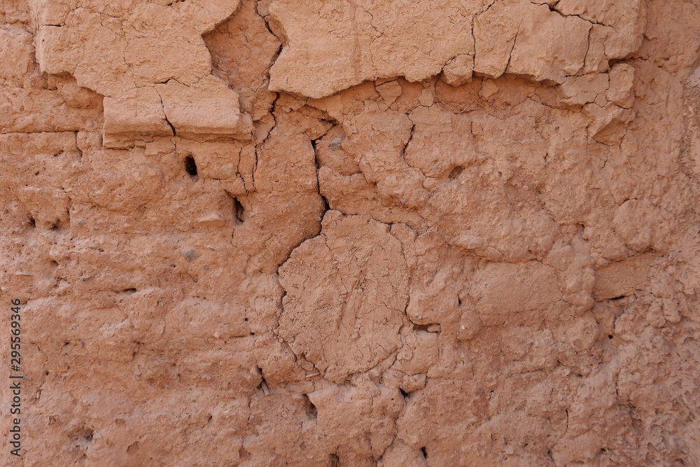 Ancient traditional residential old house wall in Tuyoq Village Valley Turpan Xinjiang Province China. Ancient traditional residential old house wall in Tuyoq Village Valley Turpan Xinjiang Province China.