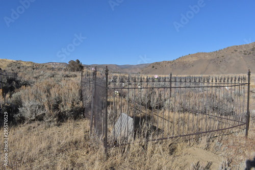 Colorado historic mountain cemetery elk mountain hot sulphur springs high country graves halloween