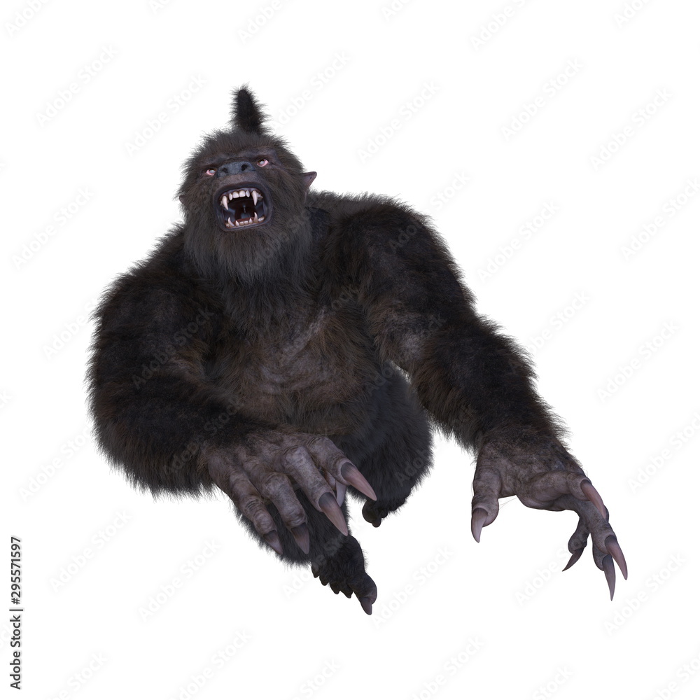 Obraz premium ゴリラモンスター