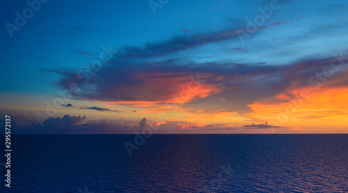 Sunset at sea © Jason