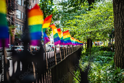 Pride Flags at Stonewall photo